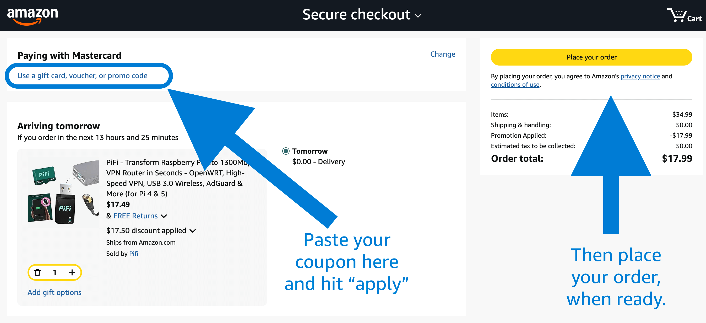 How to apply the code